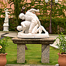 imagem do produto  Escultura Pancr�cio em M�rmore 100cm - EMP488 For�a e Eleg�ncia Cl�ssica