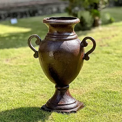 imagem de Anfora de Ferro Fundido Media 69cm - VF124 Decoração Clássica e Resistente