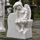 imagem do produto Anjo da Ternura M�rmore Branco 100cm - IMP363