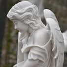 imagem do produto Anjo da Ternura M�rmore Branco 100cm - IMP363