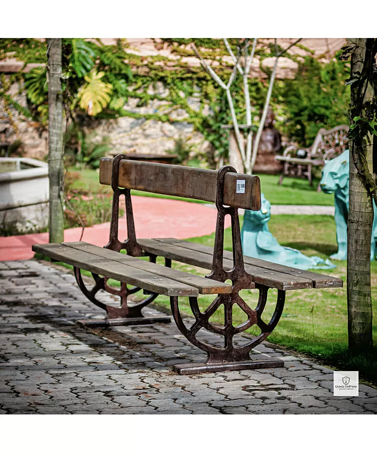 imagem do produto Banco de Ferro Fundido Esta��o F�rrea 85cm - VRFF276