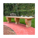 imagem do produto Banco em M�rmore Amarelo 52cm- VRMP347