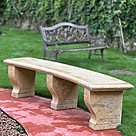 imagem do produto Banco em M�rmore Amarelo 52cm- VRMP347