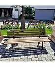 imagem do produto Banco Garden 3 Lugares 69cm VRFF287 Para �reas Externas