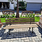 imagem do produto Banco Garden 3 Lugares 69cm VRFF287 Para �reas Externas
