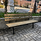 imagem do produto Banco Garden 3 Lugares 69cm VRFF287 Sofistica��o para �reas Externas