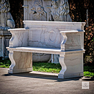 imagem do produto Banco Verona M�rmore Branco 140cm - VRMP372