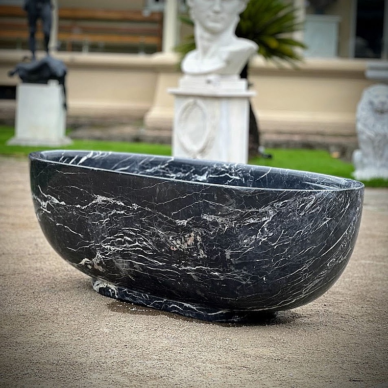 imagem do produto Banheira Nero Eleganza 55cm VRMP366 Sofistica��o em M�rmore