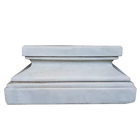 imagem de Base de Canto em Mármore 26cm  VRMP221 Para Decoração e Projetos Sofisticados