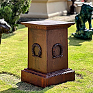 imagem do produto Base de Vaso Romano GG em Ferro Fundido 95cm VRF101 Para Jardins de Luxo 