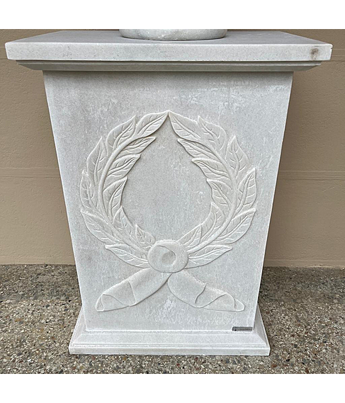 imagem de Base em Mrmore Branco 100cm - VRMP340