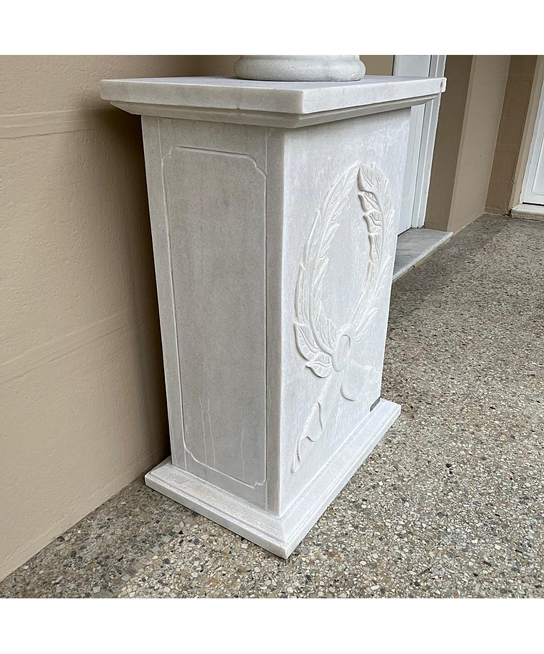 imagem do produto Base em M�rmore Branco 100cm - VRMP340