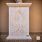 imagem do produto Base em M�rmore Branco 100cm - VRMP340