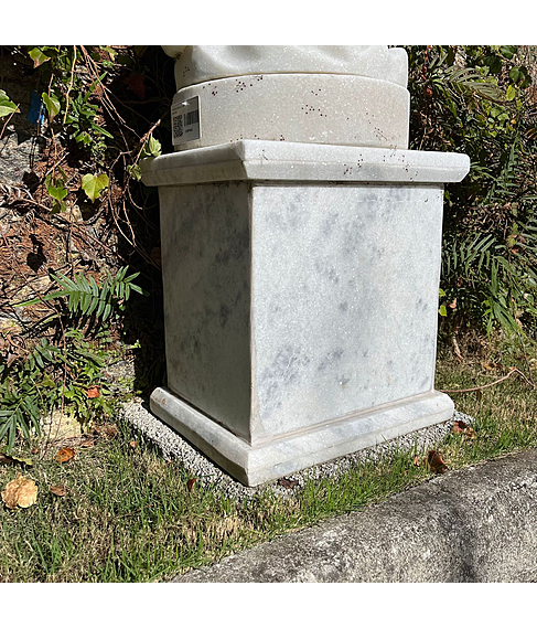 imagem de Base em Mrmore Branco 50cm - VRMP288A