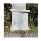 imagem do produto Base em M�rmore Branco 50cm VRMP288A Cl�ssica para Esculturas e Decora��o de Luxo 