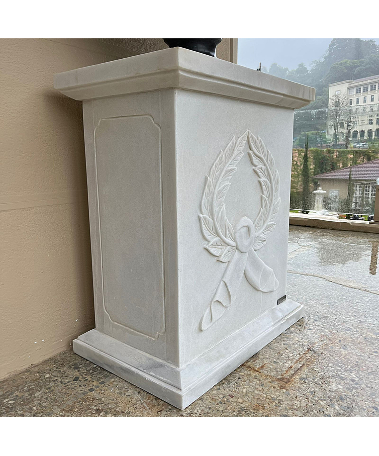 imagem do produto Base em M�rmore Branco 80cm - VRMP339