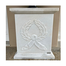 imagem do produto Base em M�rmore Branco 80cm - VRMP339