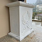 imagem do produto Base em M�rmore Branco 80cm - VRMP339