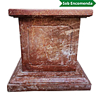 imagem do produto Base em M�rmore Coral 57cm VRMP220 Para Decora��o e Projetos de Alto Padr�o 