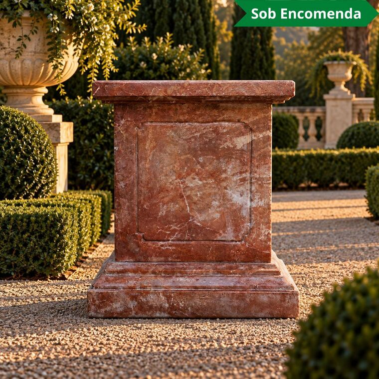 imagem do produto Base em M�rmore Coral 57cm VRMP220 Para Decora��o e Projetos de Alto Padr�o 
