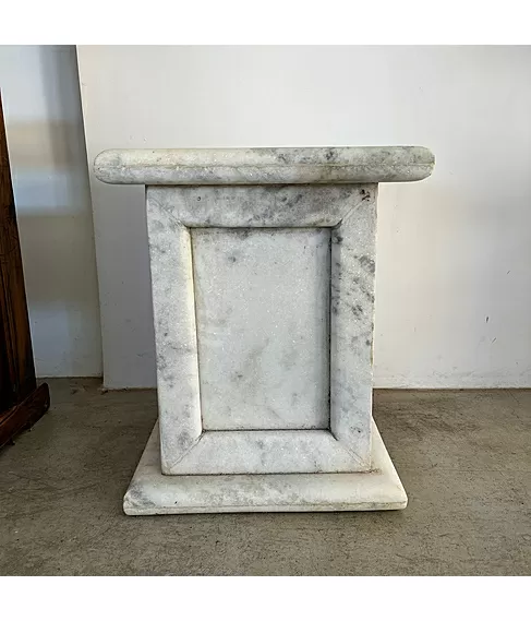 imagem de Base Mármore Branco 50cm - VRMP291