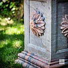 imagem do produto Base Quadrada em M�rmore Colorido 70cm VRMP108 Para Decora��o e Projetos Sofisticados 