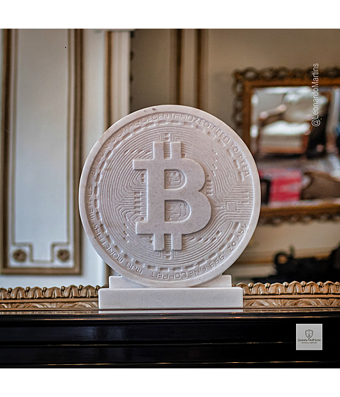 imagem de Braso Bitcoin 50cm - VRMP362