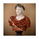 imagem do produto Busto Caio J�lio C�sar com Coroa em M�rmore 80cm BMP037C Poder e Hist�ria