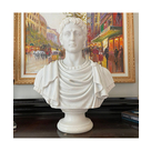 imagem do produto Busto Caio J�lio C�sar em M�rmore 80cm BMP035 Escultura Cl�ssica e Imponente