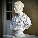 imagem do produto Busto Cosme I de M�dici M�rmore Branco 80cm - BMP082