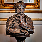imagem do produto Busto de Bronze Helena Blavatsky 90cm BBZ076 Escultura Art�stica Monumental 