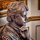 imagem do produto Busto de Bronze Helena Blavatsky 90cm BBZ076 Escultura Art�stica Monumental 