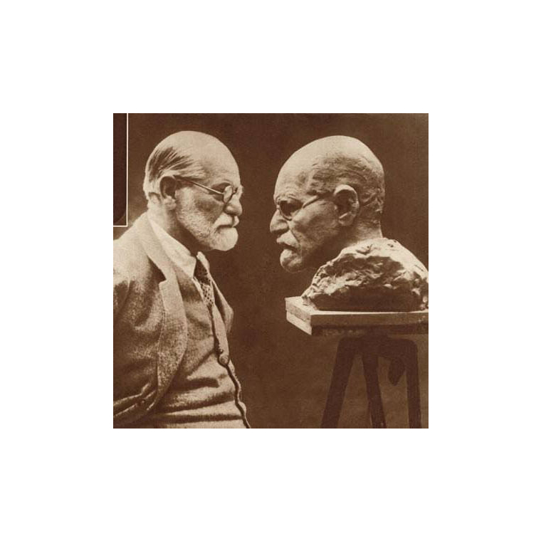 imagem do produto Busto de Bronze Sigmund Freud 60cm BBZ077 Escultura Art�stica Personalidade Hist�rica 