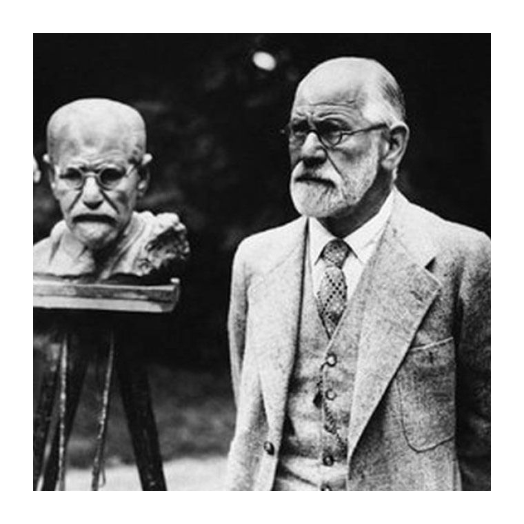 imagem do produto Busto de Bronze Sigmund Freud 60cm BBZ077 Escultura Art�stica Personalidade Hist�rica 