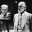imagem do produto Busto de Bronze Sigmund Freud 60cm BBZ077 Escultura Art�stica Personalidade Hist�rica 