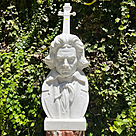 imagem do produto Busto de M�rmore Ludwig Van Beethoven 100cm BMP054