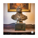 imagem do produto Busto Dom Jo�o VI em Bronze 74cm BBZ047 %u2013 Escultura Cl�ssica com Base em M�rmore