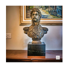 imagem do produto Busto Dom Pedro I em Bronze 84cm BBZ022  Escultura Cl�ssica com Base em M�rmore