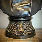 imagem do produto Busto Dom Pedro II em Bronze 70cm BBZ085 | Escultura Imperial Quinta DellArte