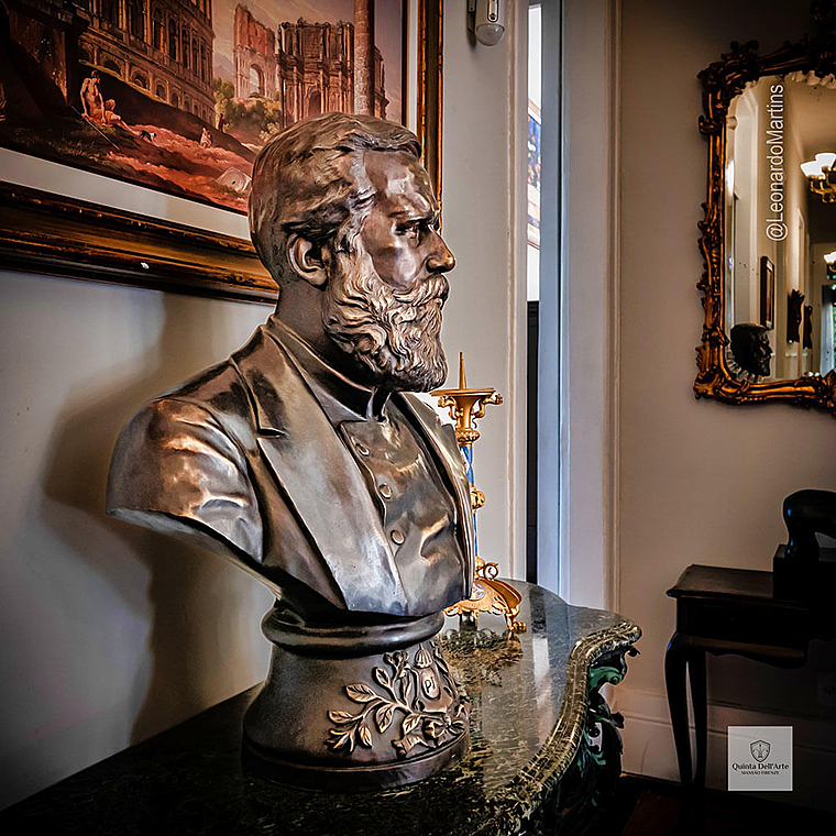 imagem do produto Busto Dom Pedro II em Bronze 70cm BBZ085