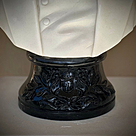 imagem do produto Busto Dom Pedro II em M�rmore Branco 70cm BMP084 Hist�ria e Eleg�ncia