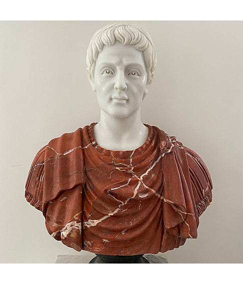 imagem de Busto em Mrmore Caio Jlio Csar  80cm - BMP044