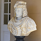 imagem do produto Busto em M�rmore de H�rcules VI 82cm - BMP042
