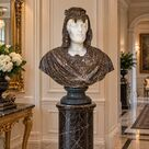 imagem do produto Busto em M�rmore H�rcules VII 83cm BMP043  Escultura Cl�ssica de Alto Padr�o