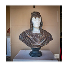 imagem do produto Busto em M�rmore H�rcules VII 83cm BMP043  Escultura Cl�ssica de Alto Padr�o