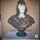 imagem do produto Busto em M�rmore H�rcules VII 83cm BMP043  Escultura Cl�ssica de Alto Padr�o