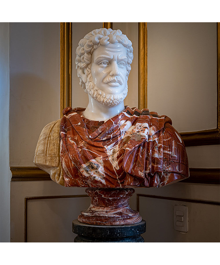 imagem do produto Busto em M�rmore Imperador Romano 70cm - BMP027