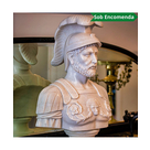imagem do produto Busto em M�rmore Soldado Romano 79cm - BMP032