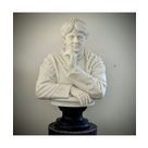 imagem do produto Busto Helena Blavatsky em M�rmore Branco 90cm BMP079 Misticismo e Eleg�ncia