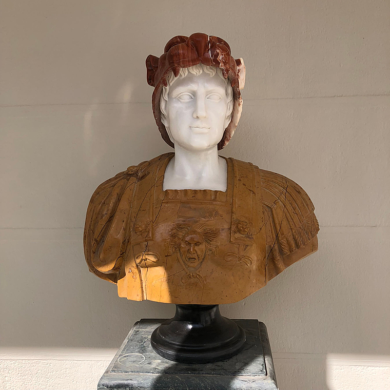 imagem do produto Busto H�rcules B 75cm BMP020 For�a e Impon�ncia Cl�ssica